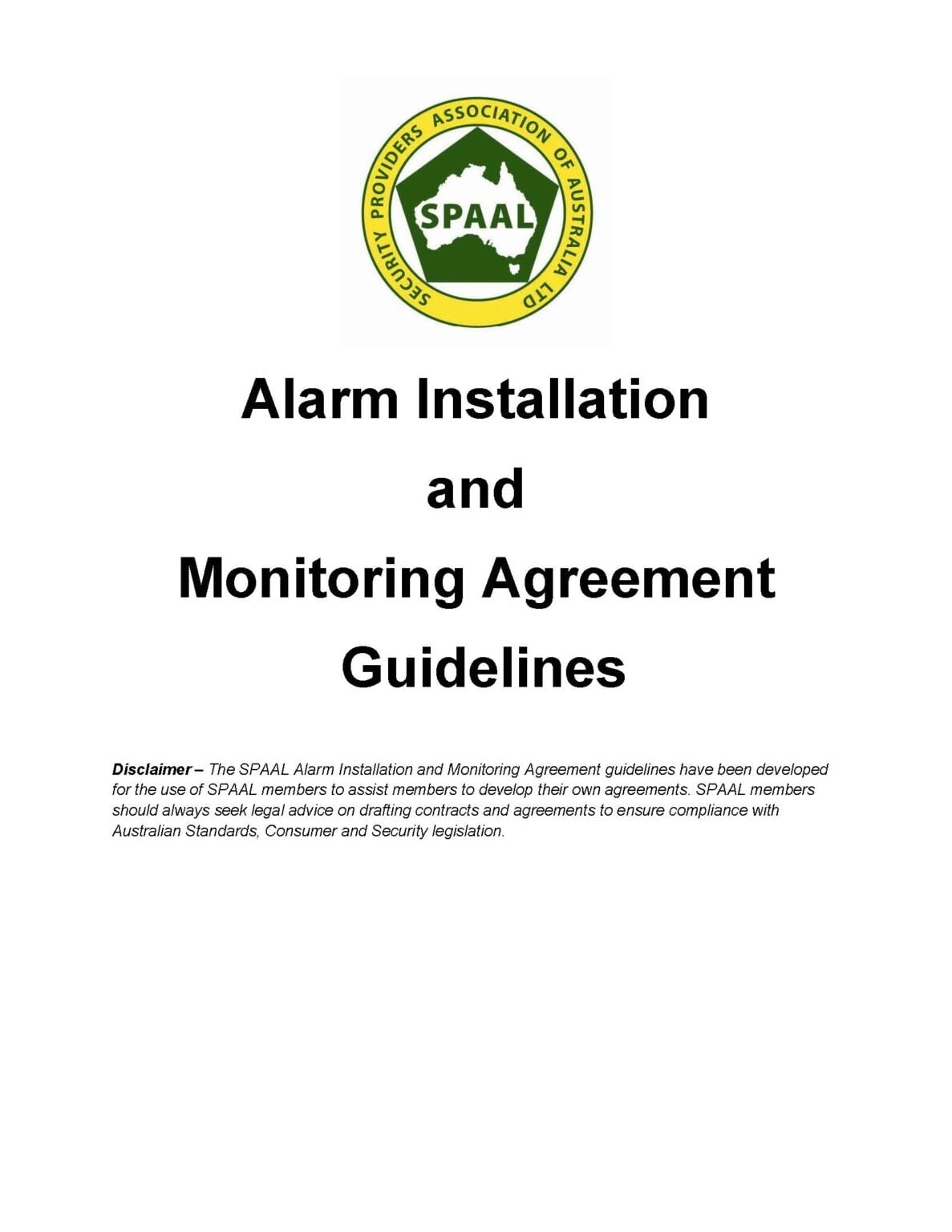 Workplace White Level Inspection Guidelines SPAAL